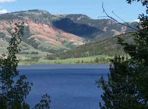 Gros Ventre Slide Lake, Wyoming