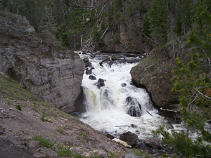 Firehole Falls, Yellowstone National Park